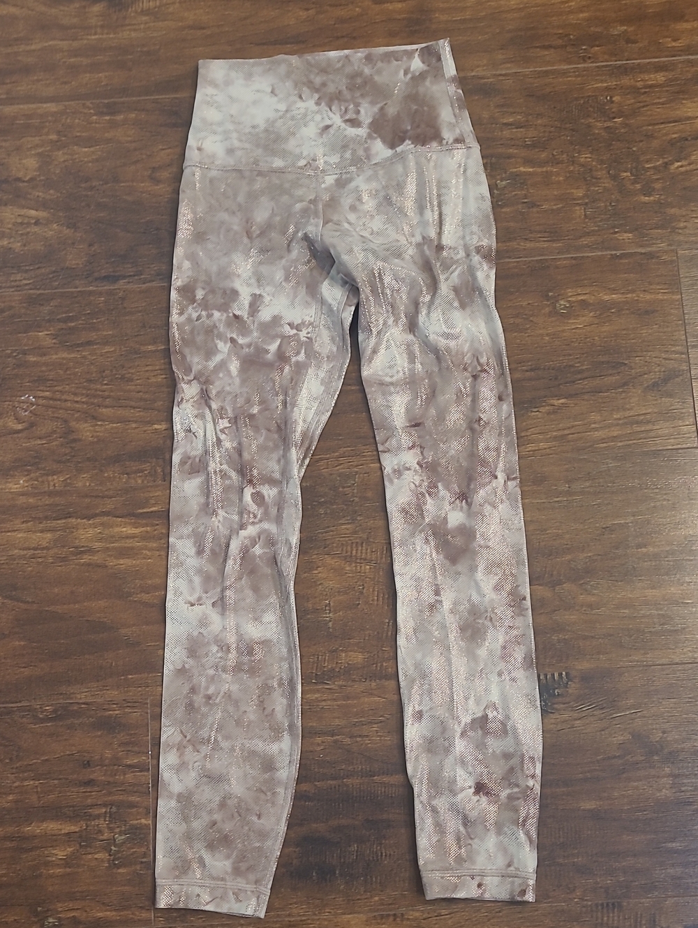 Lululemon Align Pant Leggings 2 Gold Shine Gold Women's  HR Pant Athletic Yoga
